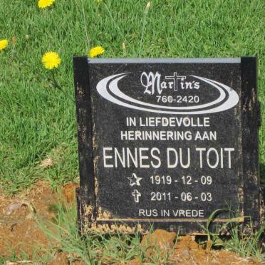 TOIT Ennes, du 1919-2011