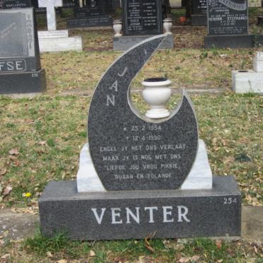 VENTER Jan 1954-1990