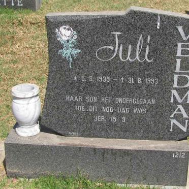 VELDMAN Juli 1939-1993