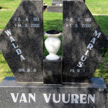 VUUREN Marius, van 1913-2000 &amp; Walda 1913-2000