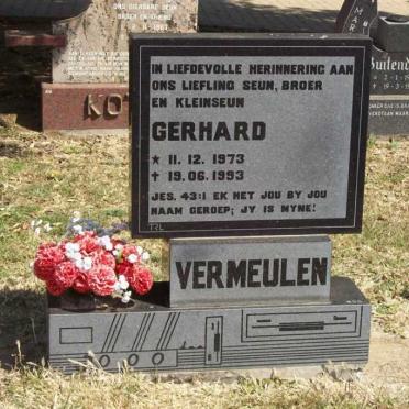 VERMEULEN Gerhard 1973-1993