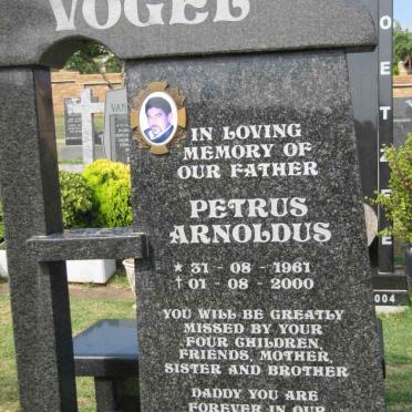 VOGEL Petrus Arnoldus 1961-2000