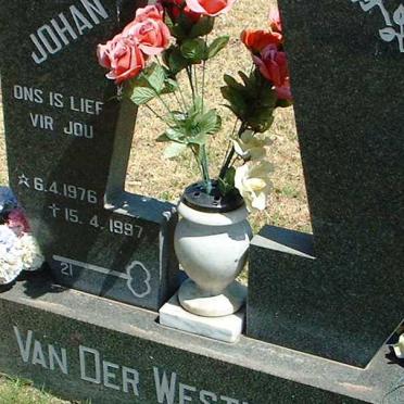 WESTHUIZEN Johan, van der 1976-1997