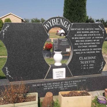 WYBENGA Claudine Suzette 1966-2001
