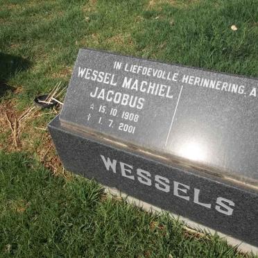 WESSELS Wessel Machiel Jacobus 1908-2001