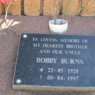 BURNS Bobby 1920-1997