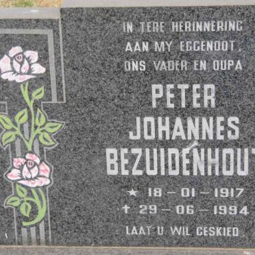 BEZUIDENHOUT Peter Johannes 1917-1994