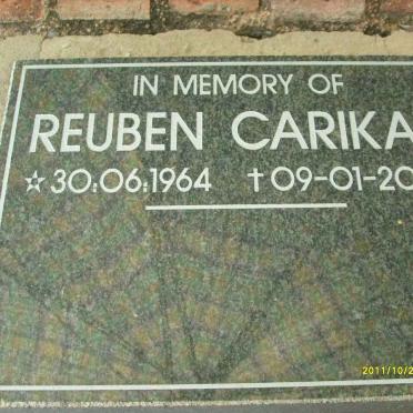 CARIKAS Reuben 1964-2005