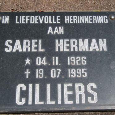 CILLIERS Sarel Herman 1926-1995
