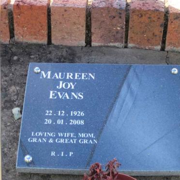 EVANS Maureen Joy 1926-2008