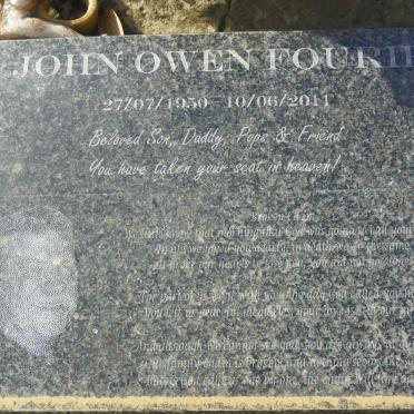 FOURIE John Owen 1950-2011
