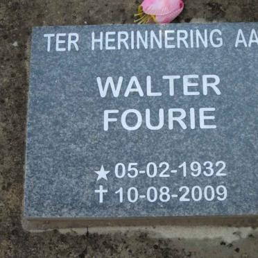 FOURIE Walter 1932-2009