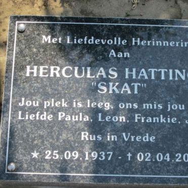 HATTINGH Herculas 1937-2010