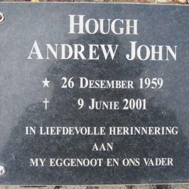 HOUGH Andrew John 1959-2001