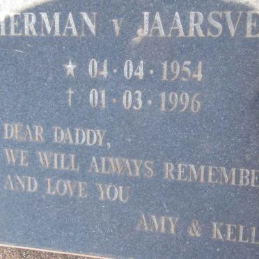 JAARSVELD Herman, v. 1954-1996