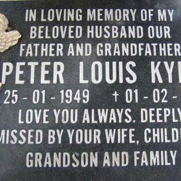 KYLE Peter Louis 1949-1998
