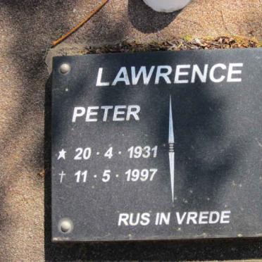 LAWRENCE Peter 1931-1997