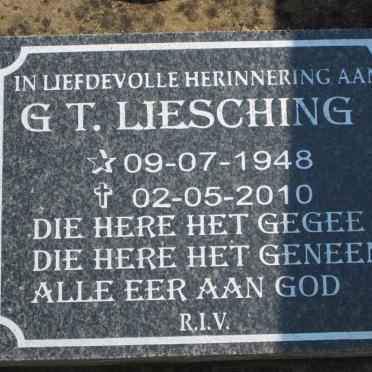 LIESCHING G.T. 1948-2010