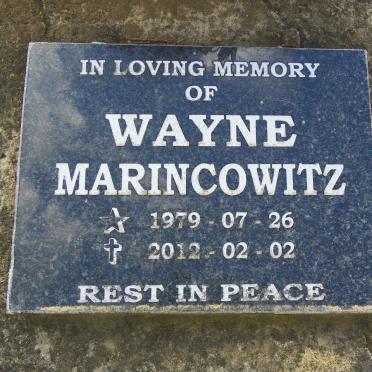 MARINCOWITZ Wayne 1979-2012