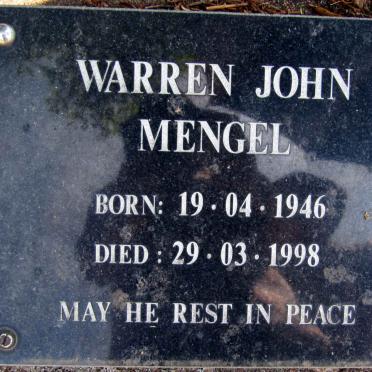 MENGEL Warren John 1946-1998