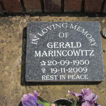 MARINCOWITZ Gerald 1950-2009