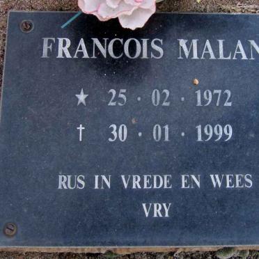 MALAN Francois 1972-1999