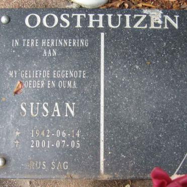 OOSTHUIZEN Susan 1942-2001