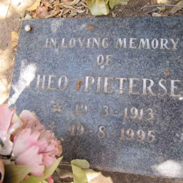 PIETERSEN Theo 1913-1995