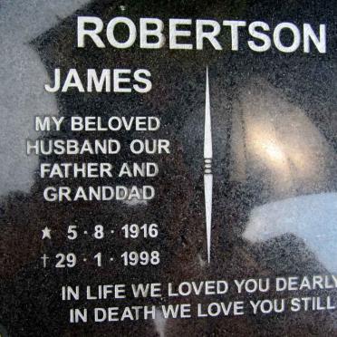 ROBERTSON James 1916-1998
