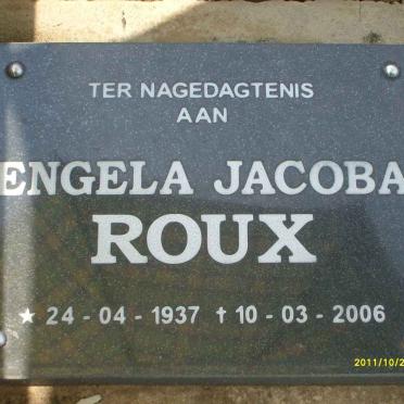 ROUX Engela Jacoba 1937-2006