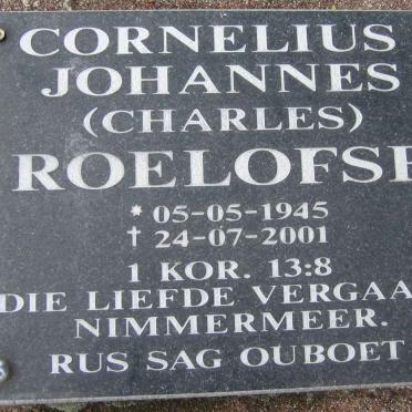 ROELOFSE Cornelius Johannes 1945-2001