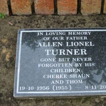 TURNER Allen Lionel 1956[1955]-2007