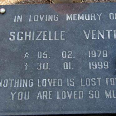 VENTER Schizelle 1979-1999