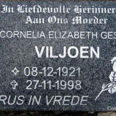 VILJOEN Cornelia Elizabeth Gesina 1921-1998