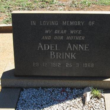 BRINK Adel Anne 1912-1968