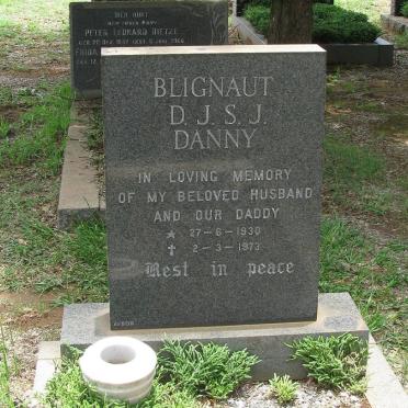 BLIGNAUT D.J.S.J. 1930-1973