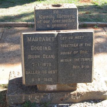 GOODING Margaret nee DEAN 1879-1952