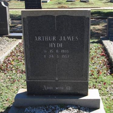 HYDE Arthur James 1935-1957