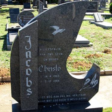 JACOBS Christo 1969-1988