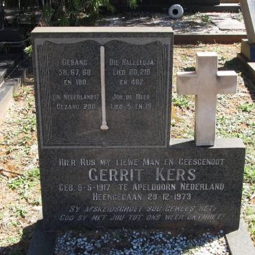 KERS Gerrit 1917-1973