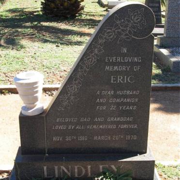 LINDLEY Eric 1916-1970