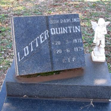 LOTTER Quinton 1978-1979