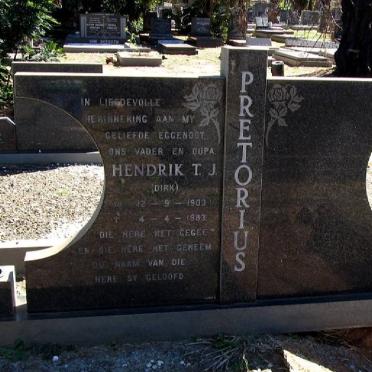 PRETORIUS Hendrik T.J. 1903-1983