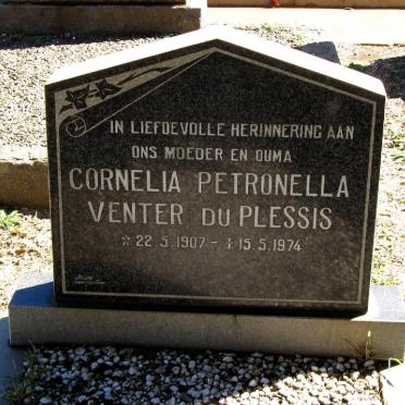 PLESSIS Cornelia Petronella Venter, du 1907-1974