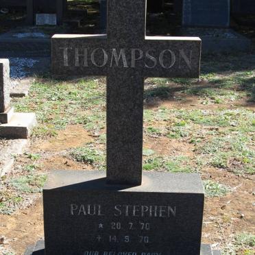 THOMPSON Paul Stephen 1970-1970