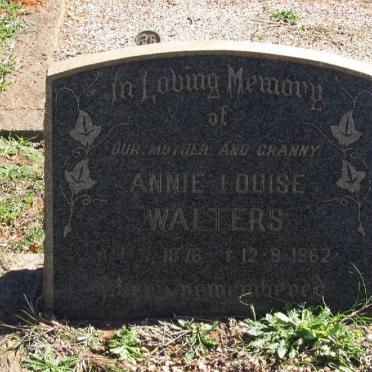 WALTERS Annie Louise 1876-1962