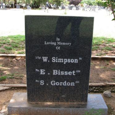 SIMPSON W. :: BISSET E. :: GORDON S.