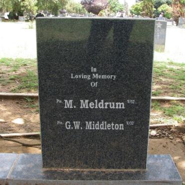 MELDRUM M. :: MIDDLETON G.W.