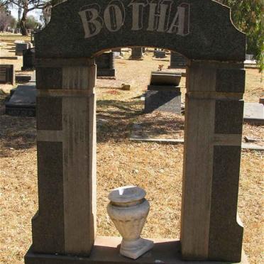 BOTHA Rachel Jacoba nee VAN ELLEWEE ?1924-1949