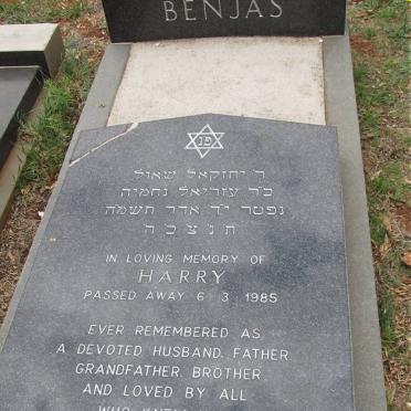 BENJAS Harry -1985